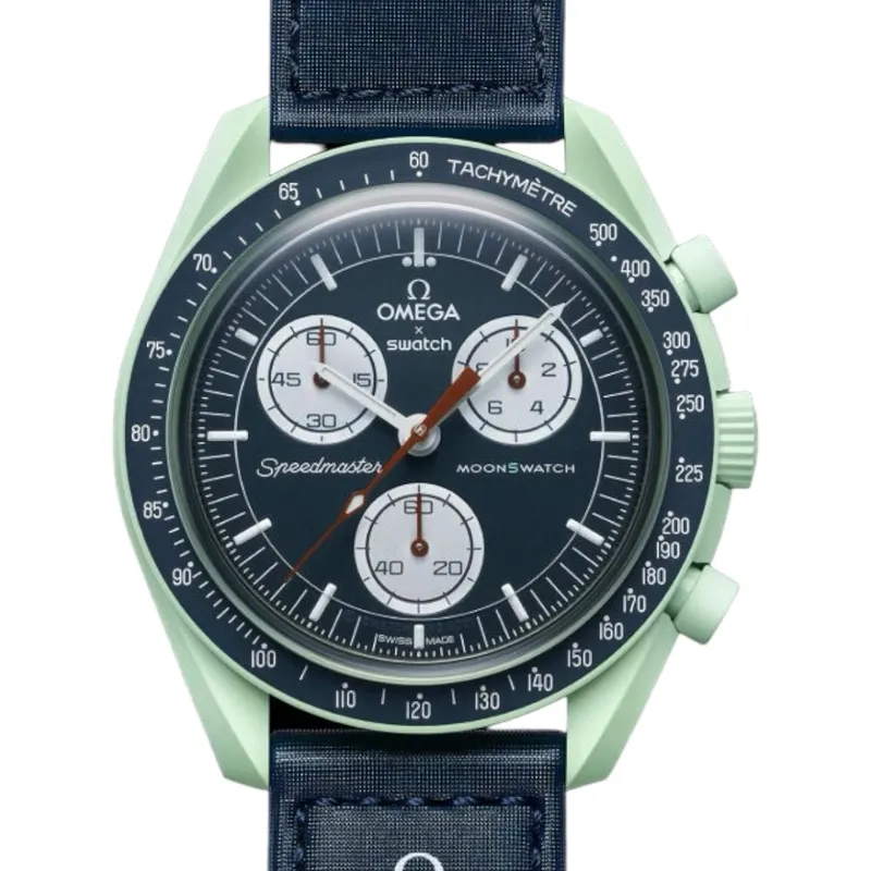 SWATCH - Reloj Swatch Unisex Moonswatch Earth SO33G100