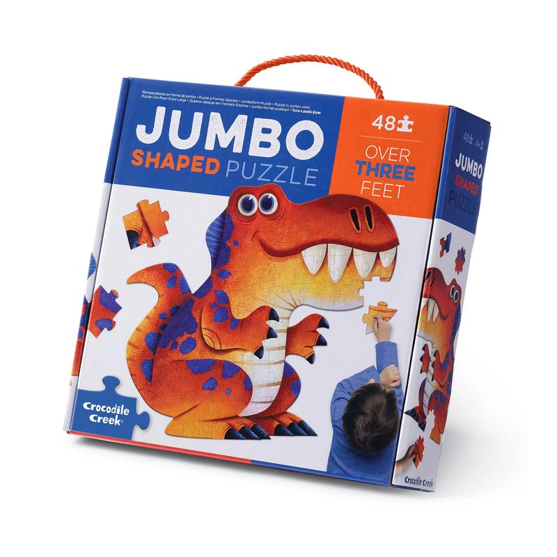 CROCODILE CREEK - Puzzle Jumbo Dinosaurio 48pcs Crocodile Creek