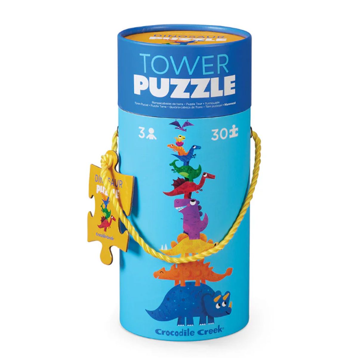 CROCODILE CREEK - Puzzle Vertical Dinosaurios 30pcs Crocodile Creek