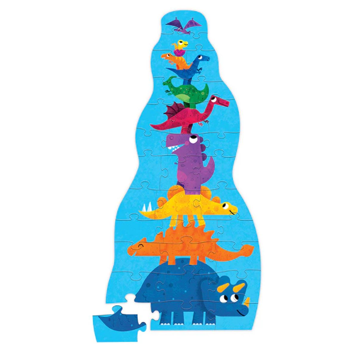 CROCODILE CREEK - Puzzle Vertical Dinosaurios 30pcs Crocodile Creek