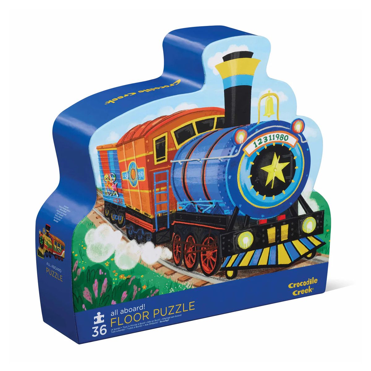 CROCODILE CREEK - Puzzle Tren 36pcs Crocodile Creek