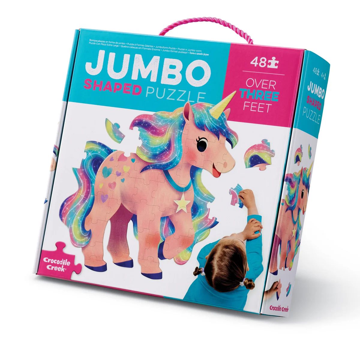 CROCODILE CREEK - Puzzle Jumbo Unicornio 48pcs Crocodile Creek