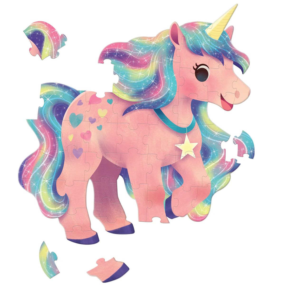 CROCODILE CREEK - Puzzle Jumbo Unicornio 48pcs Crocodile Creek