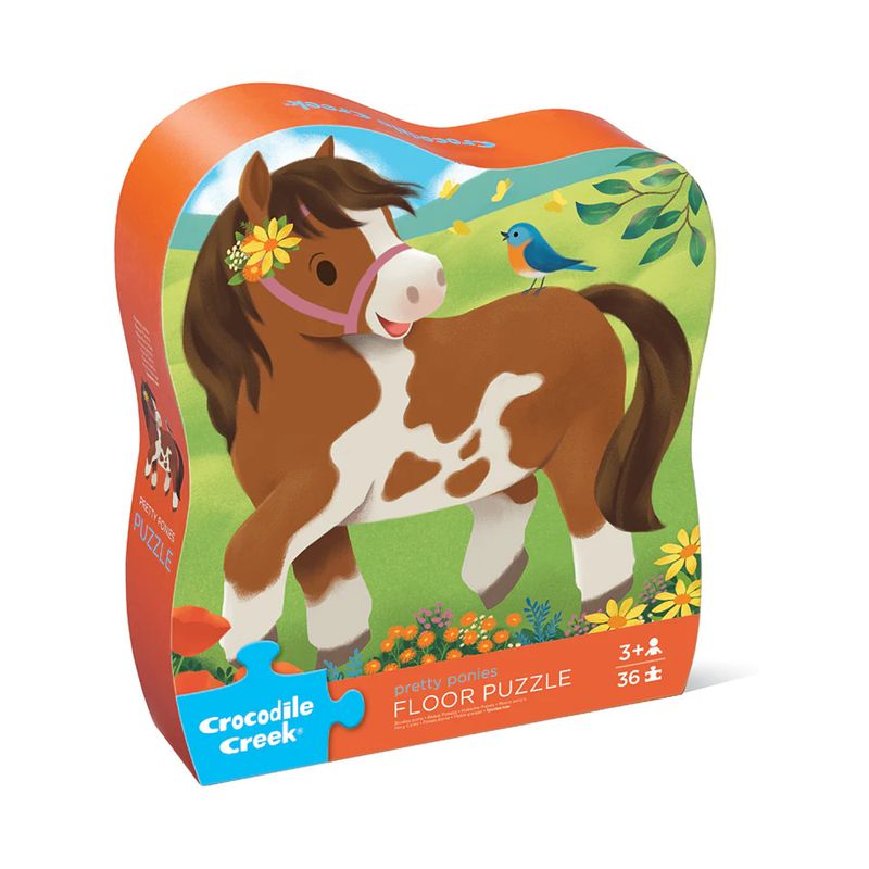 CROCODILE CREEK - Puzzle Ponies 36pcs Crocodile Creek
