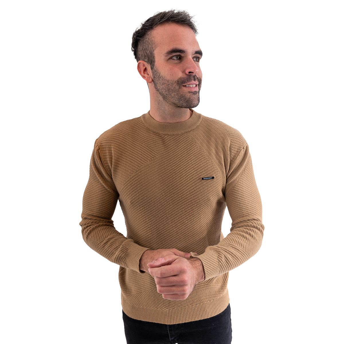 PARROT - Chaleco texturado moderno y versátil