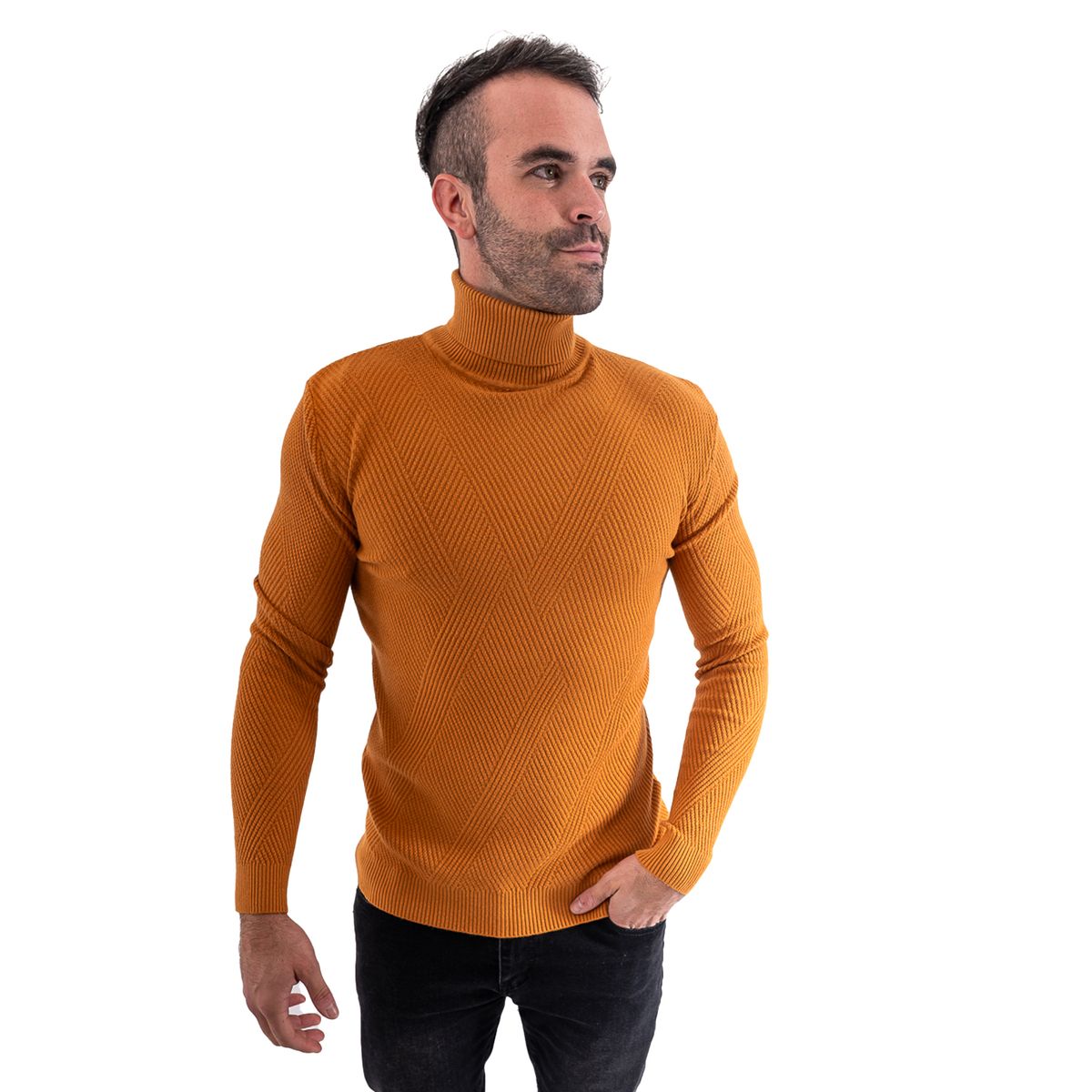 PARROT - Sweater Beatle geométrico ajustado