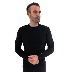 PARROT - Sweater con Diseño Geométrico en el Frente