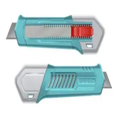 TOTAL TOOLS - Corta Carton Cuchillo Cartonero 18mm X 100mm Total Tht51001