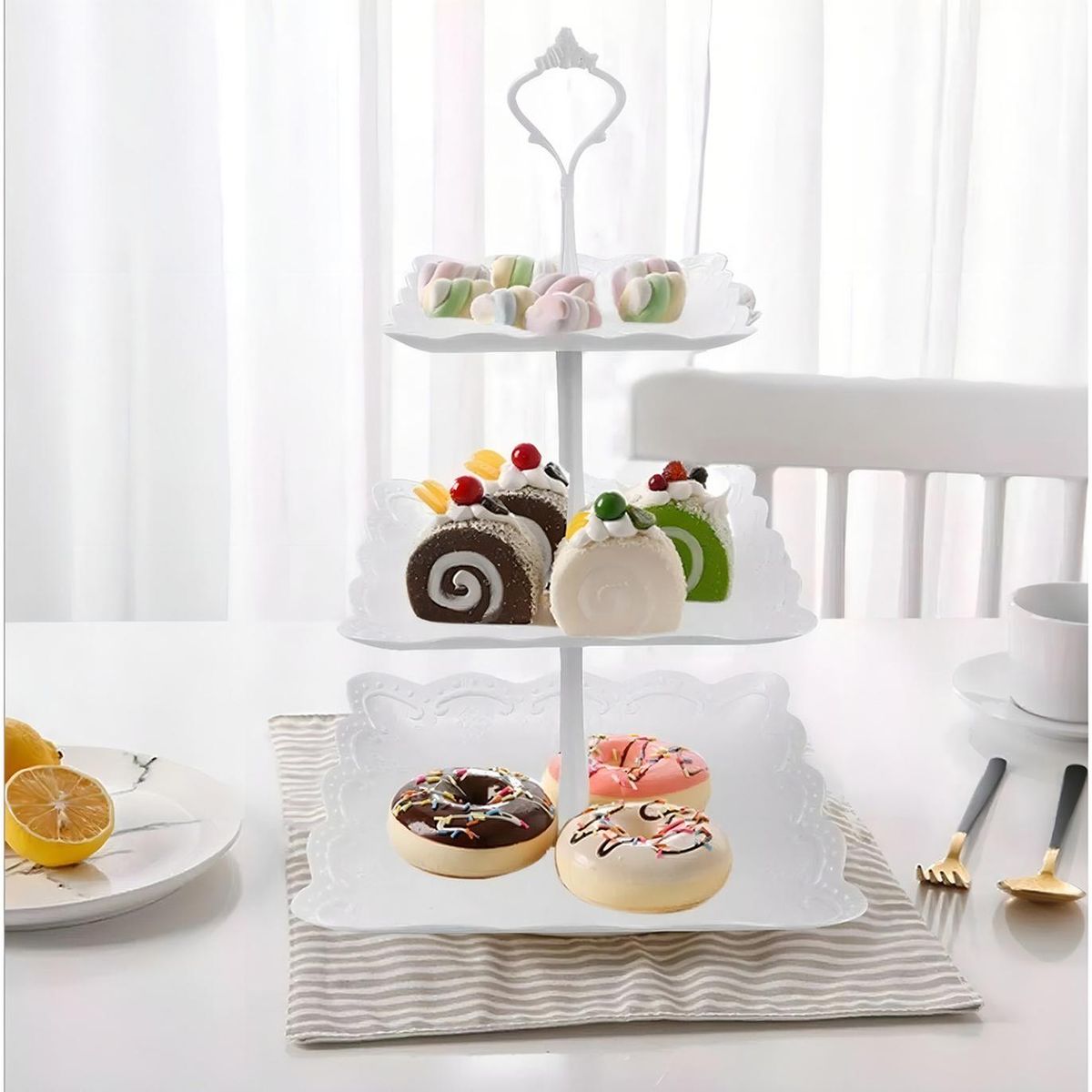 PASTELERIUSCL - Porta Torta Porta Cupcakes Porta Cupcake Torre Porta Cupcake
