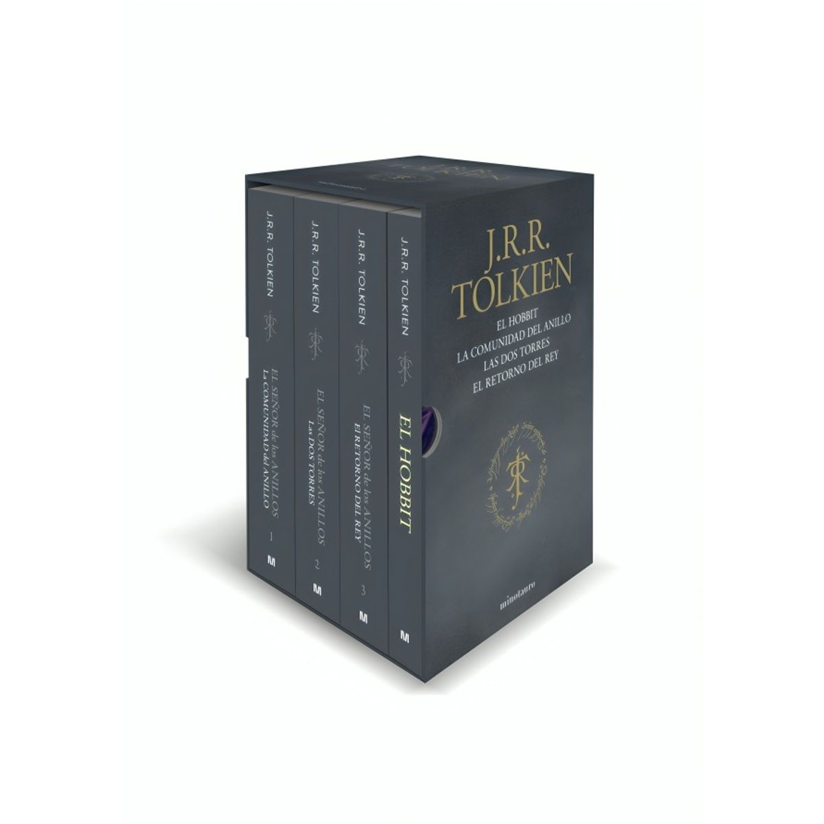 TOP10BOOKS - LIBRO Estuche Tolkien (el Hobbit + El Señor De Los Anillos)