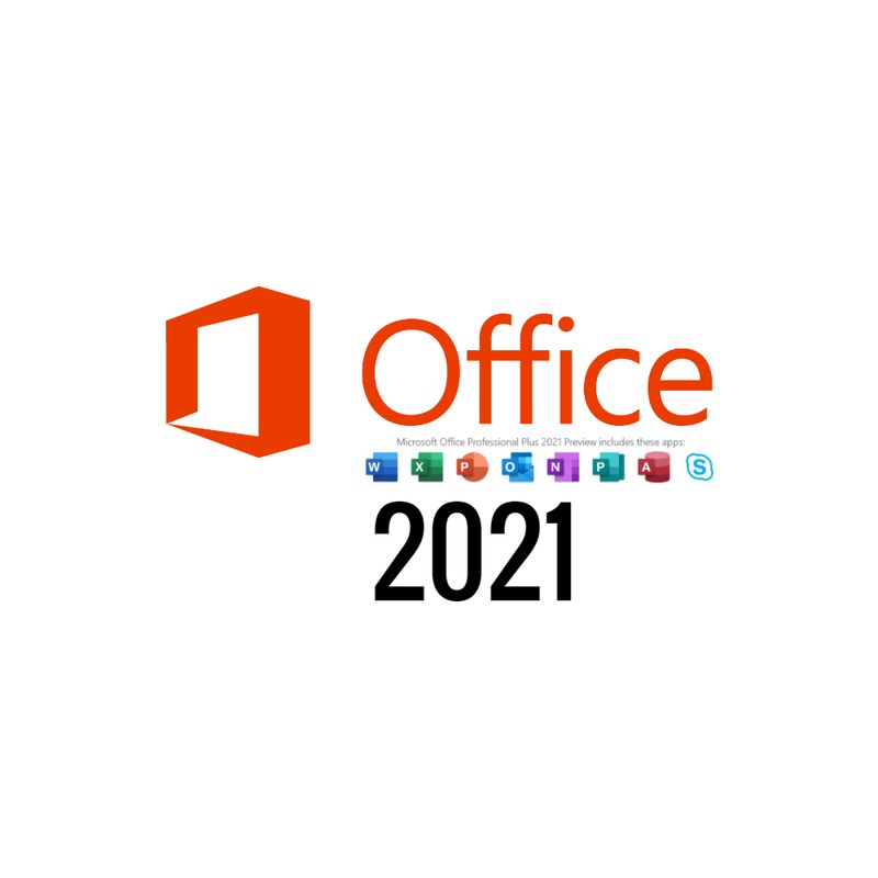 GENERICO - Suite de oficina 2021 para PC – Herramientas de trabajo esenciales.