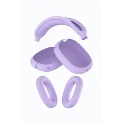 GENERICO - Funda Carcasa Silicona Para AirPods Max Antigolpes & Rayados Lila