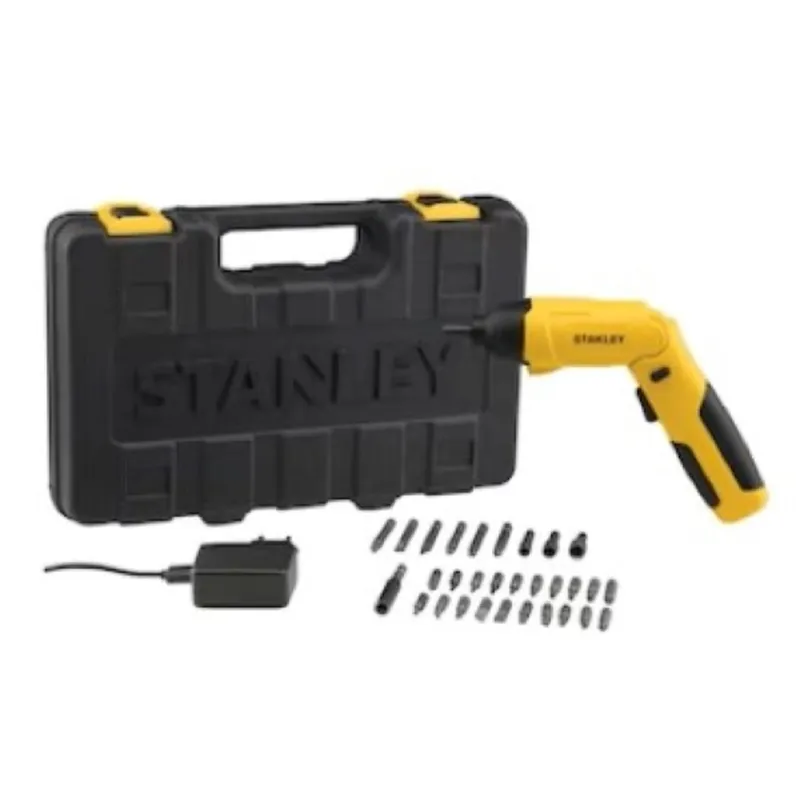 STANLEY - Atornillador Inalámbrico 4V+30 Accesorios SCS4K-B2C Stanley