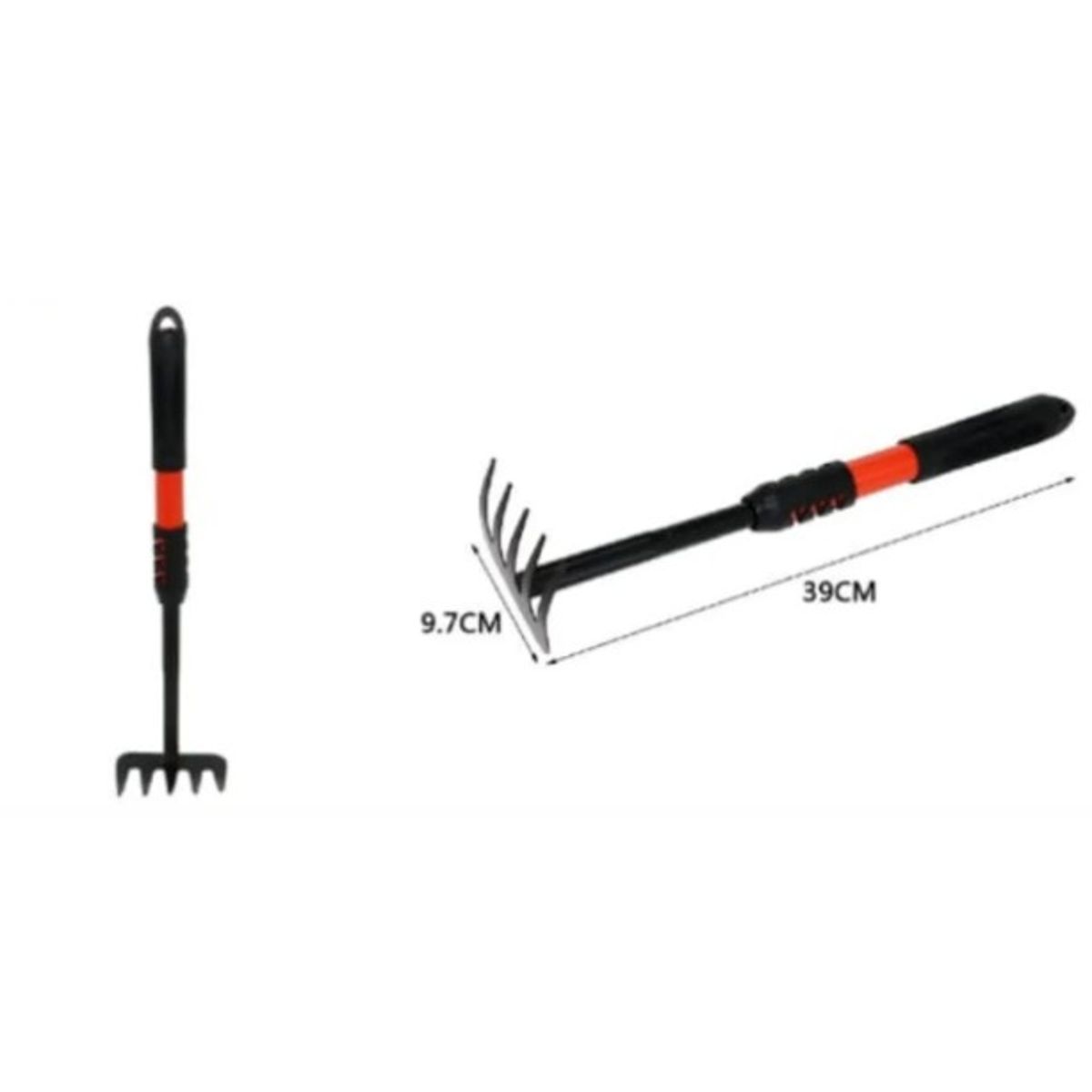 GENERICO - Herramienta De Jardin Rastrillo 39 Cm X 9,7 Cm