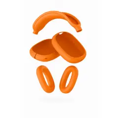 GENERICO - Funda Carcasa Silicona Para AirPods Max Antigolpes & Rayados Naranja