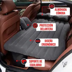 MOVI - Colchón Inflable para Asiento Trasero de Auto