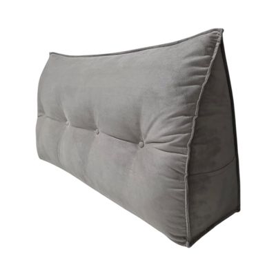 Imagen 2 del producto ALMOHADA RESPALDO DE PLAZA FELPA BEIGE