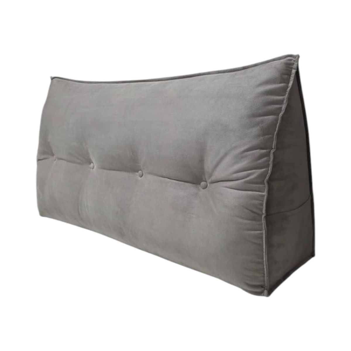 DISEÑOS VALESTRINI - ALMOHADA RESPALDO KING FELPA BEIGE