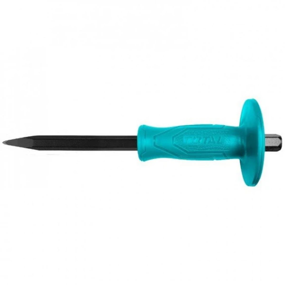 TOTAL TOOLS - Cincel De Punta Para Concreto 4x18x300mm