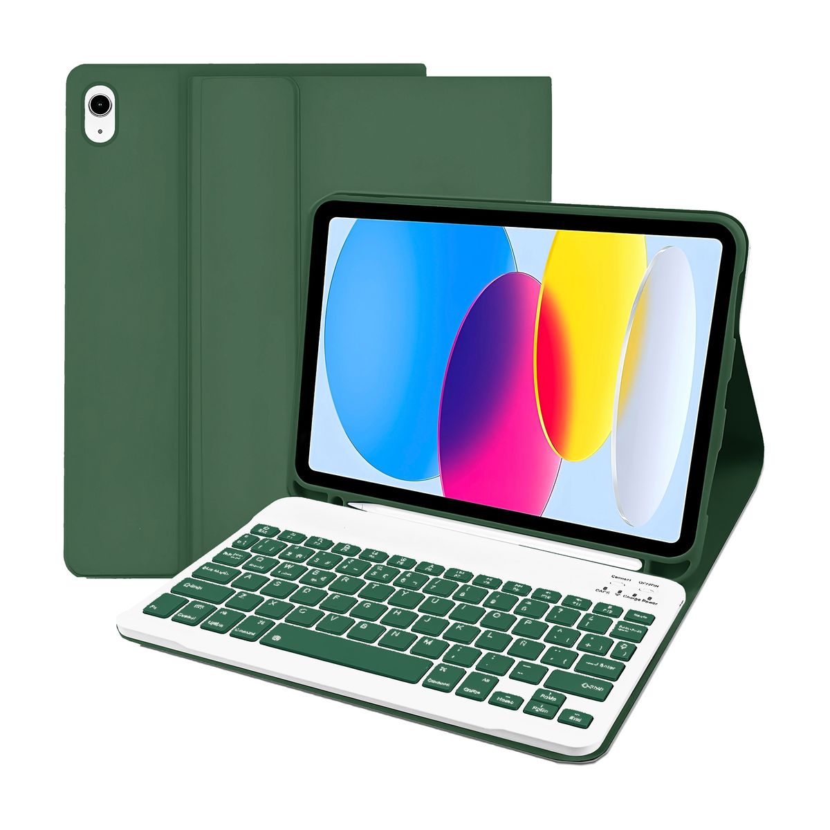 GENERICO - Funda iPad 10 Gen 10´9 Con Teclado Carcasa iPad 10 10´9