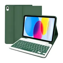GENERICO - Funda iPad 10 Gen 10´9 Con Teclado Carcasa iPad 10 10´9