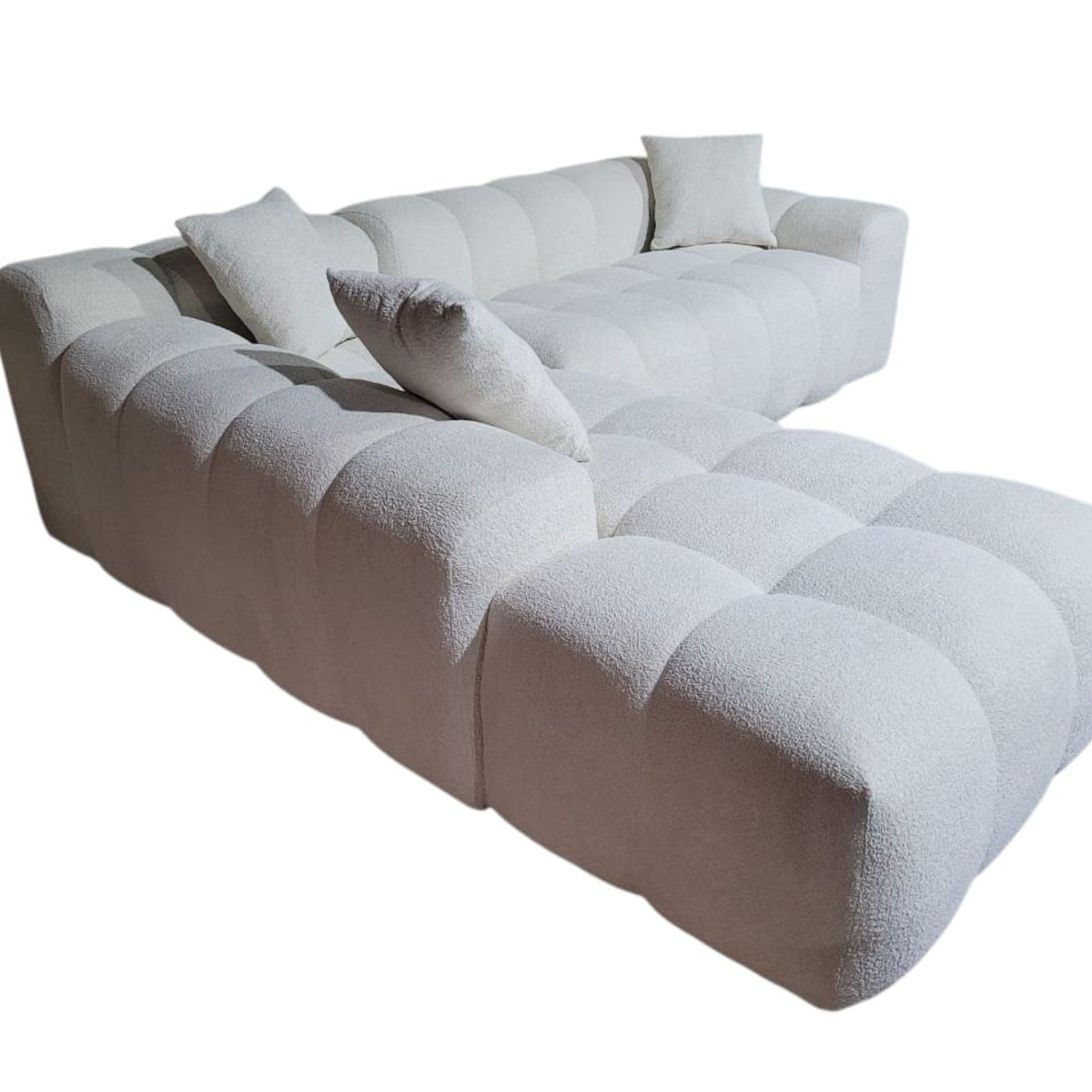 GENERICO - L Noval XL derecho 220x260 Tapiz Linorvo crudo