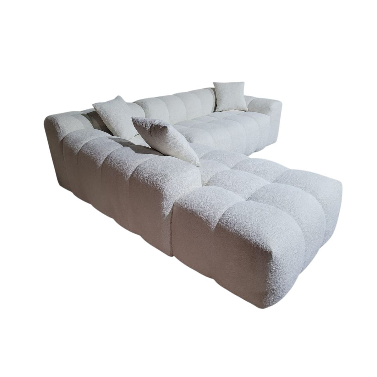 GENERICO - L Noval XL derecho 220x260 Tapiz Linorvo crudo