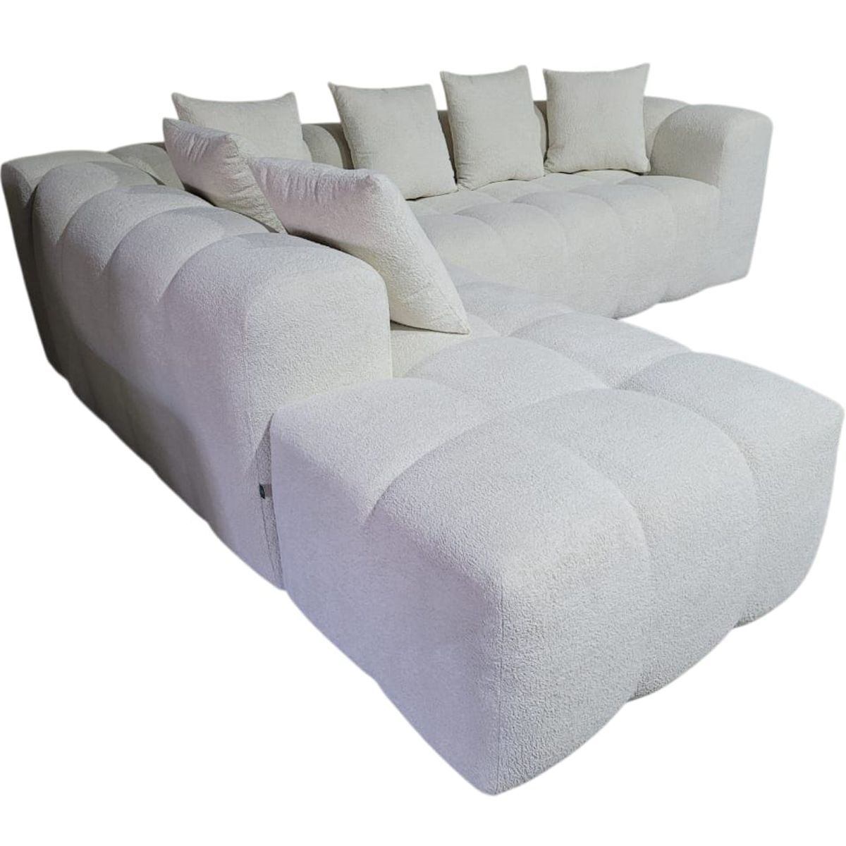 GENERICO - L Noval XL derecho 220x260 Tapiz Linorvo crudo