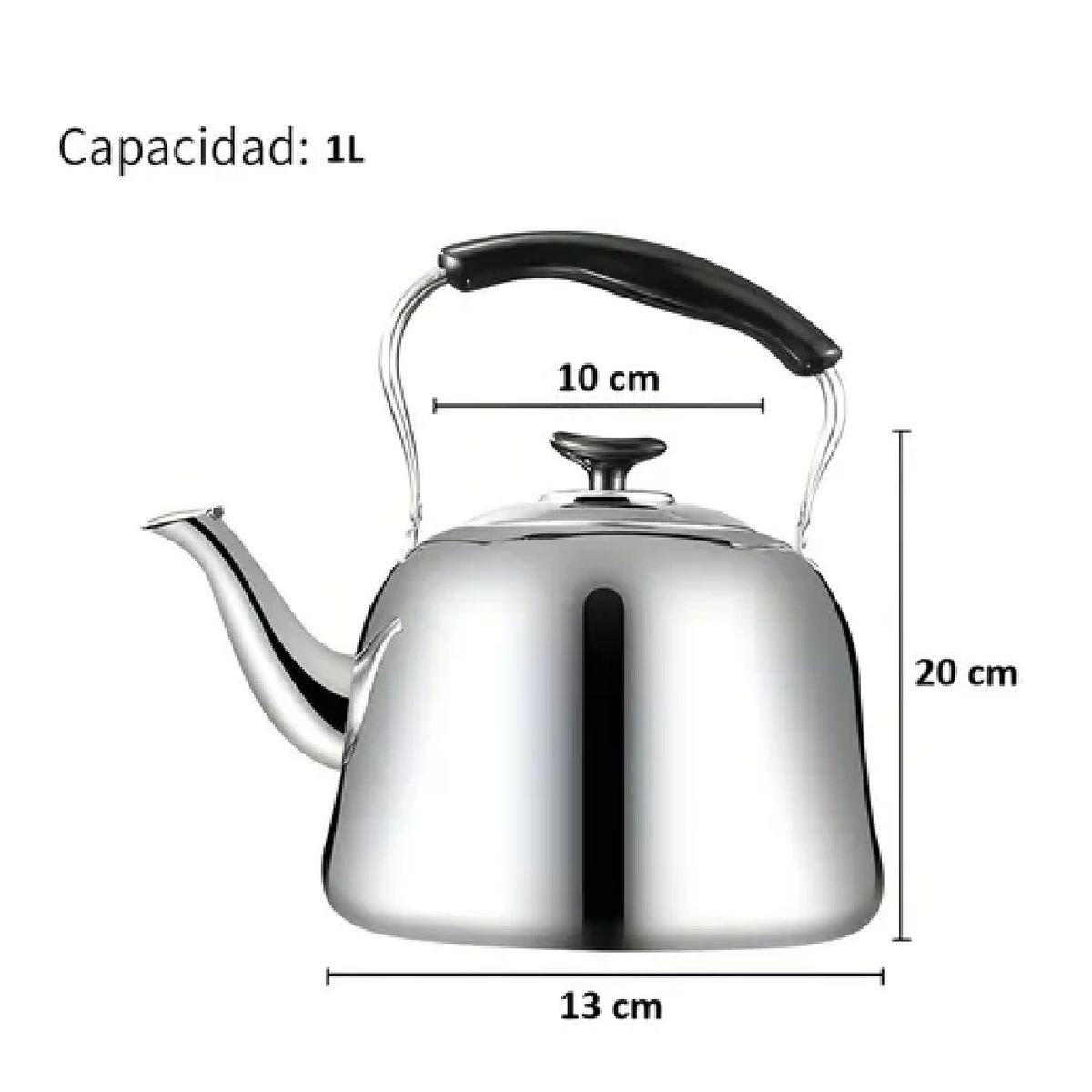 GENERICO - Tetera De Te Tetera De Agua Teteras Filtro Te Infusor 1.0 L