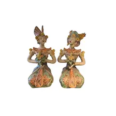 TIGALAS - PAREJA LOROBRONYO TERRACOTA