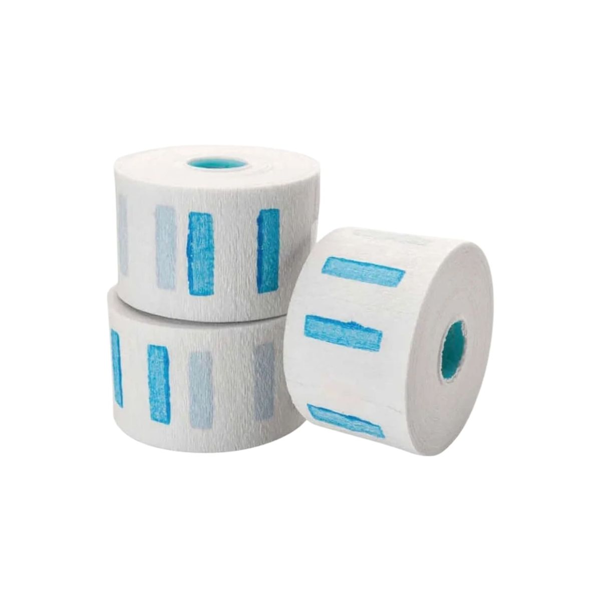 GENERICO - Papel de Cuello Barberia Desechable 5 Rollos Blanco
