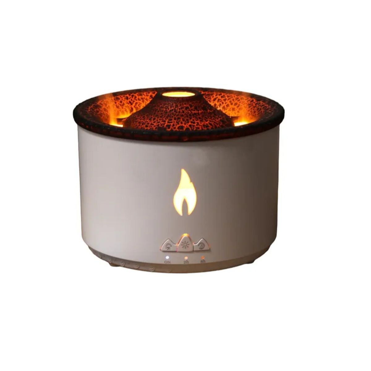 GENERICO - Humidificador Difusor De Aromas Volcán Erupción Ultrasónico