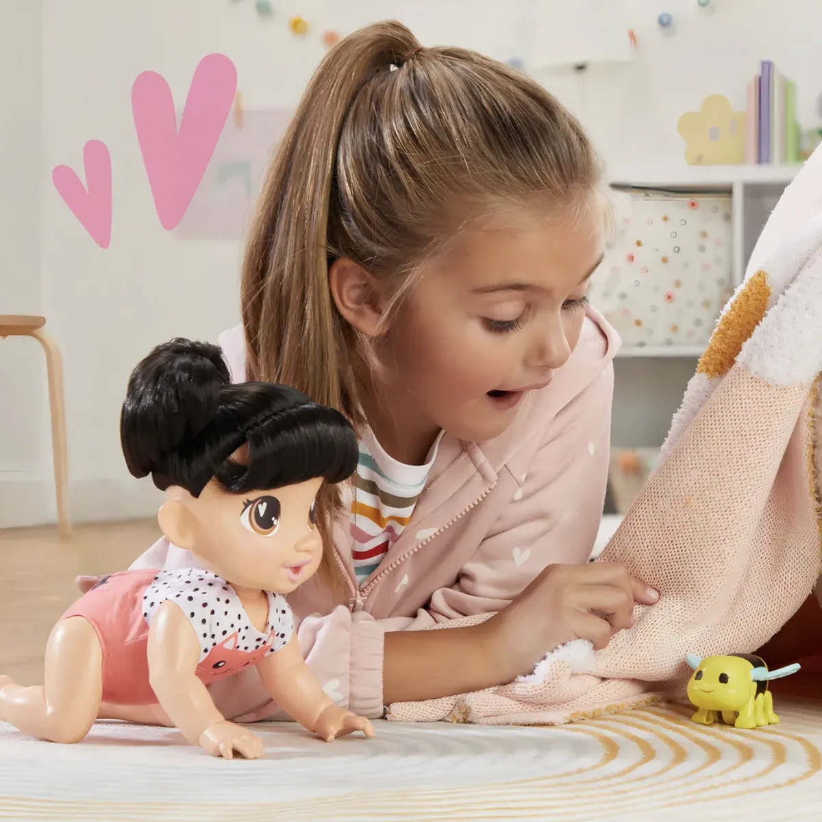 HASBRO - Muñeca Baby Alive Gatea Y Juega Katie Kat