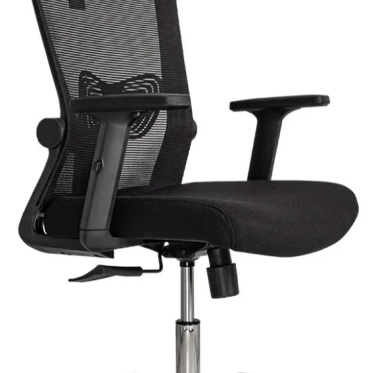 GENERICO - Silla de Escritorio Cuba Alta con Cabecero y Respaldo Ergonómico