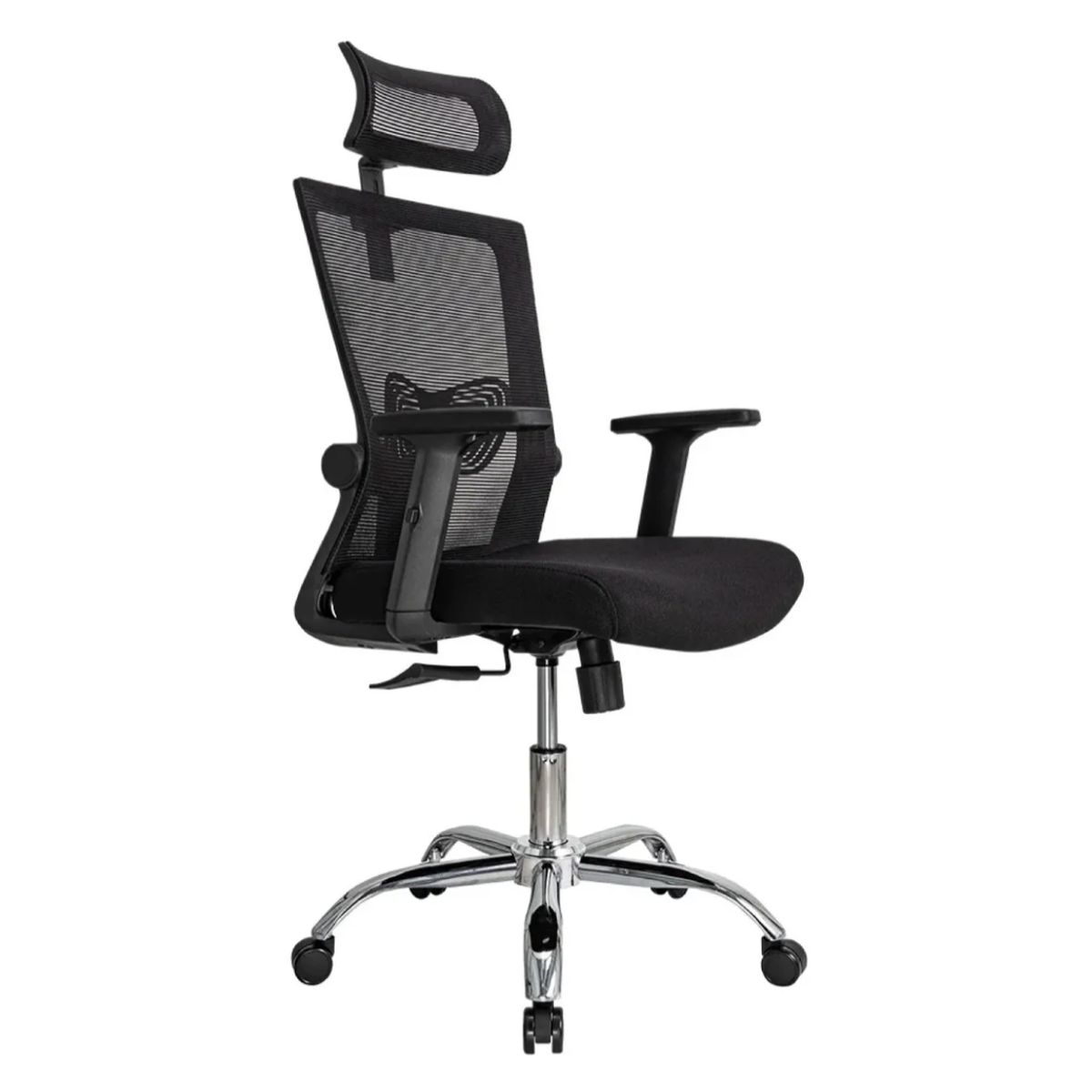 GENERICO - Silla de Escritorio Cuba Alta con Cabecero y Respaldo Ergonómico