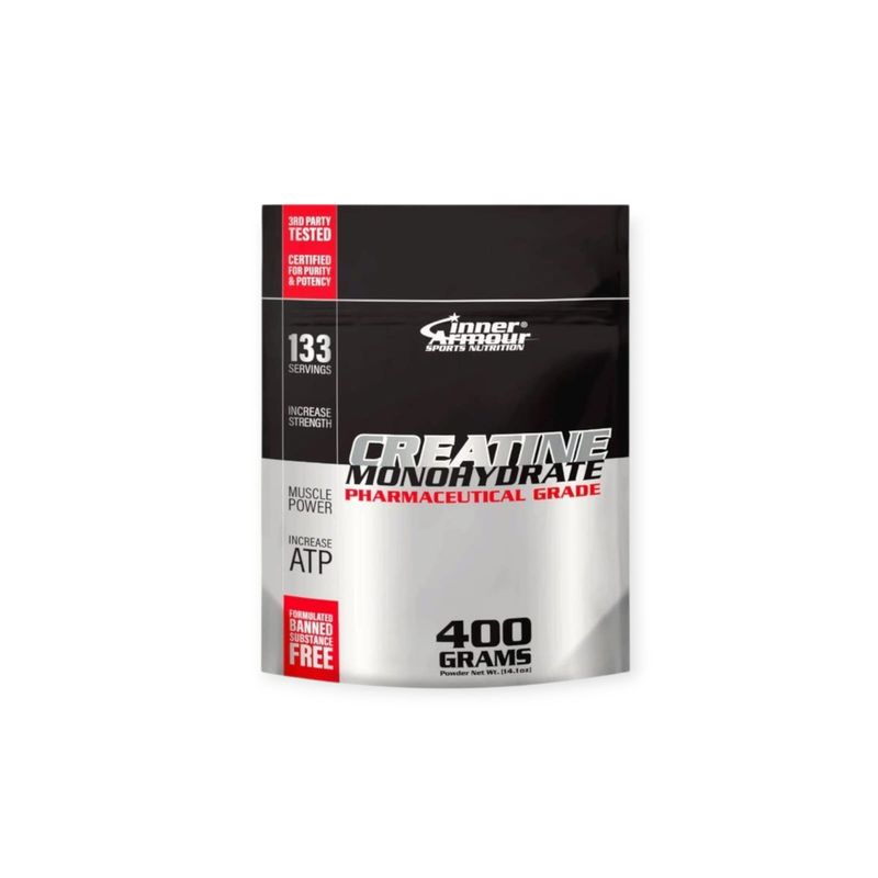 INNER ARMOUR - CREATINA MONOHIDRATADA 400GR 133 SERVICIOS – INNER ARMOUR
