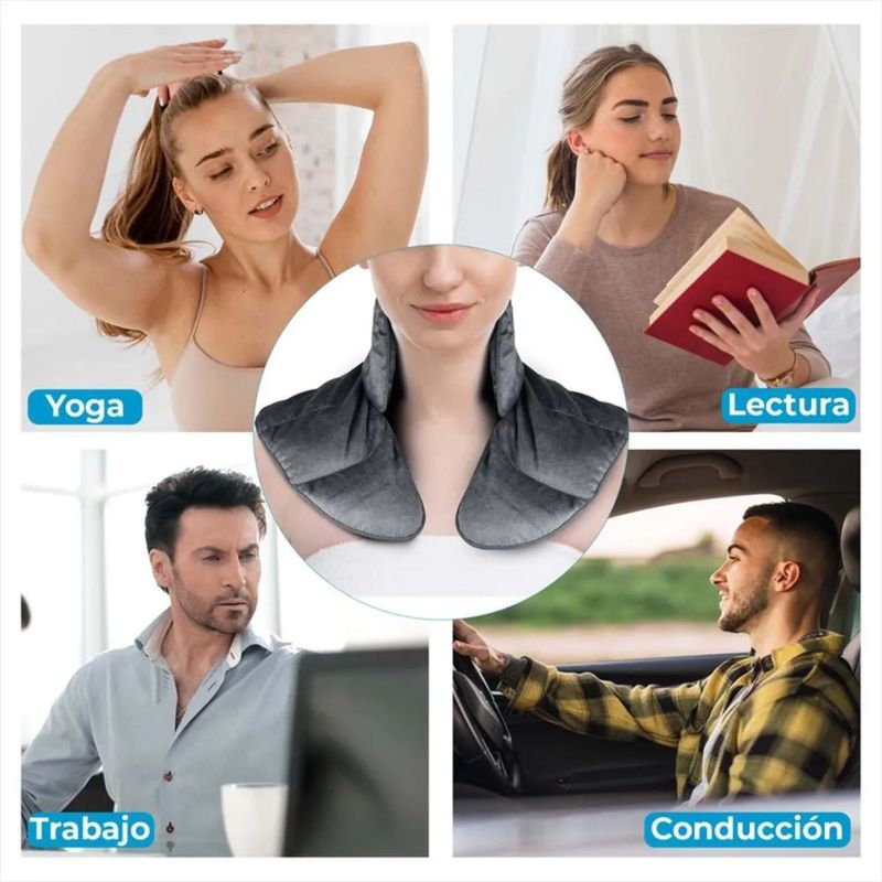 MOVI - Manta Terapéutica para Cuello y Espalda  Alivio del Dolor Muscular