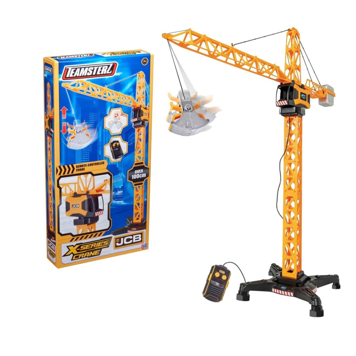 TEAMSTERZ - Grua Juguete Teamsterz Jcb Sregalito Color Amarillo