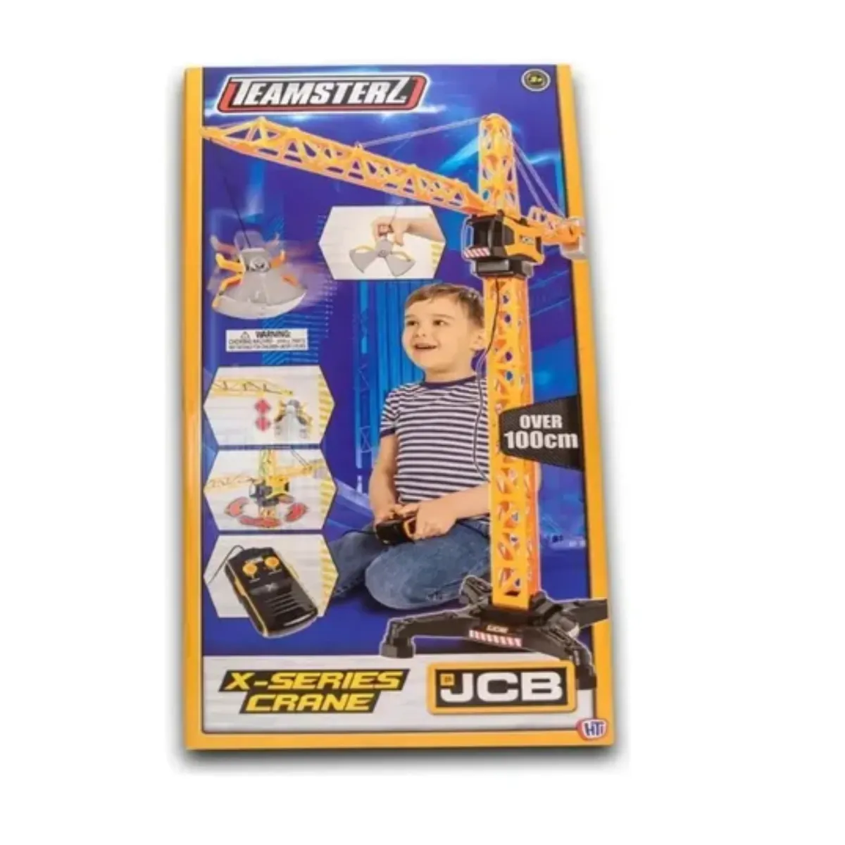 TEAMSTERZ - Grua Juguete Teamsterz Jcb Sregalito Color Amarillo