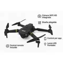 MAX - Dron WiFi plegable 998MAX FOTO Y VIDEOS HD