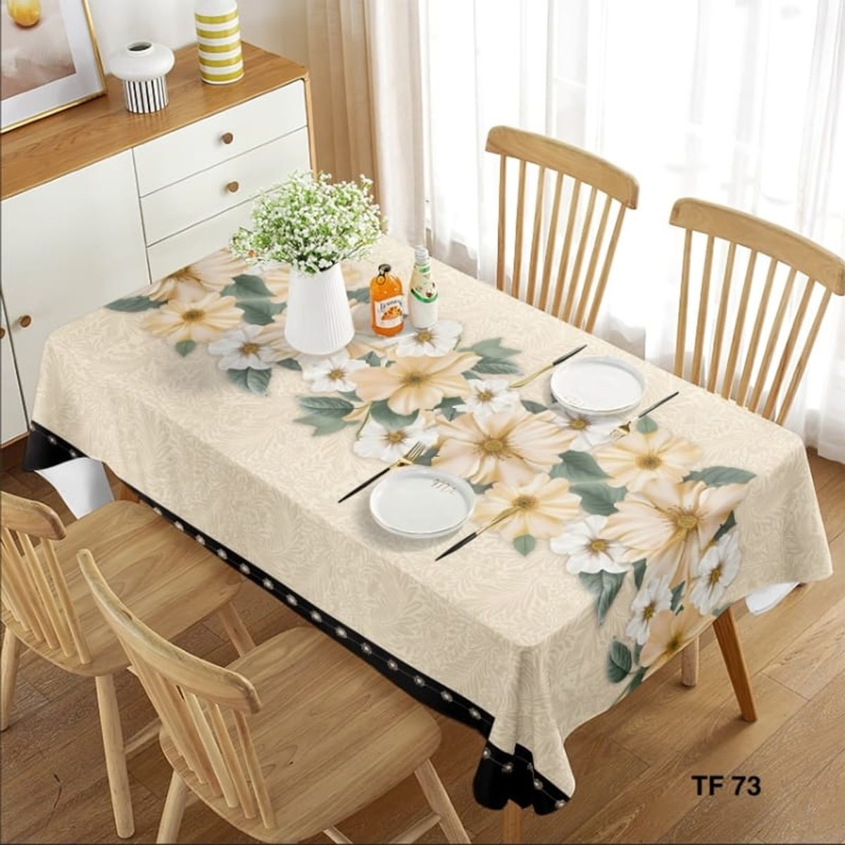 GENERICO - MANTEL RECTANGULAR ANTIMANCHAS