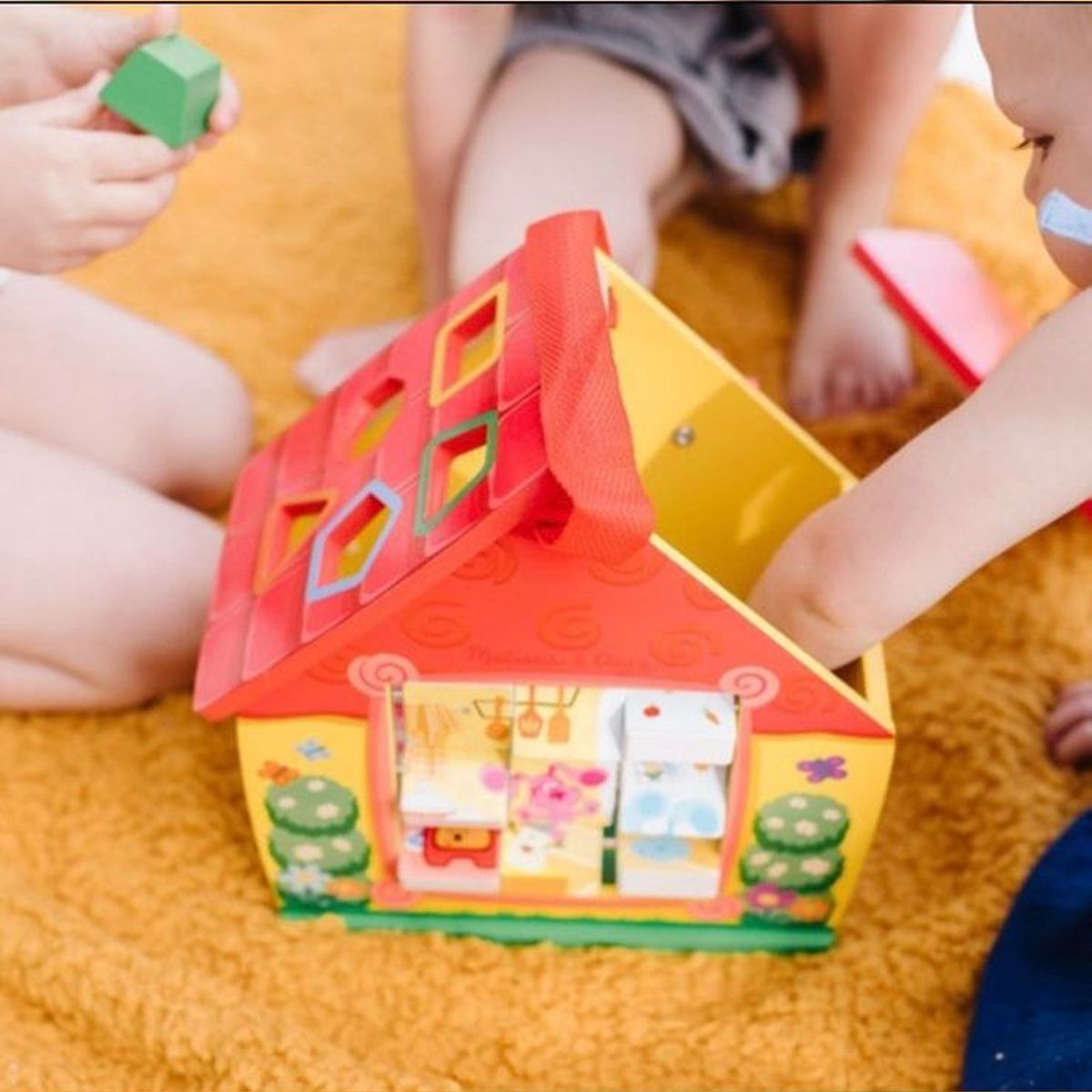 GENERICO - Melissa & Doug Casa De Madera Actividades Blues Clues