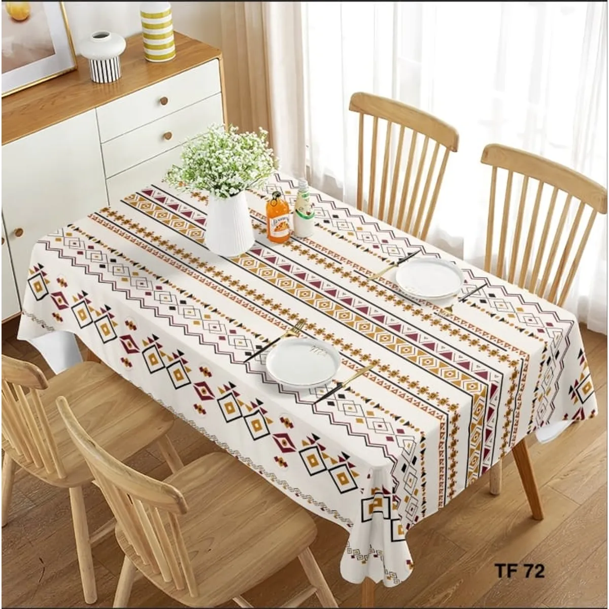 GENERICO - MANTEL RECTANGULAR ANTIMANCHAS