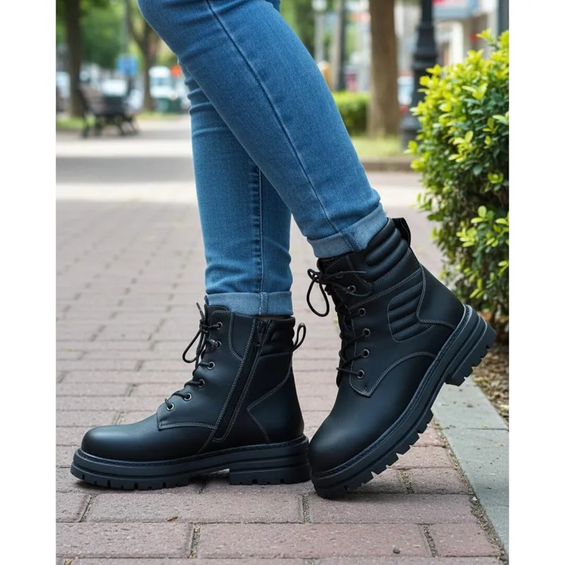 SNOOPY - Botin  para Dama  con Plataforma M486