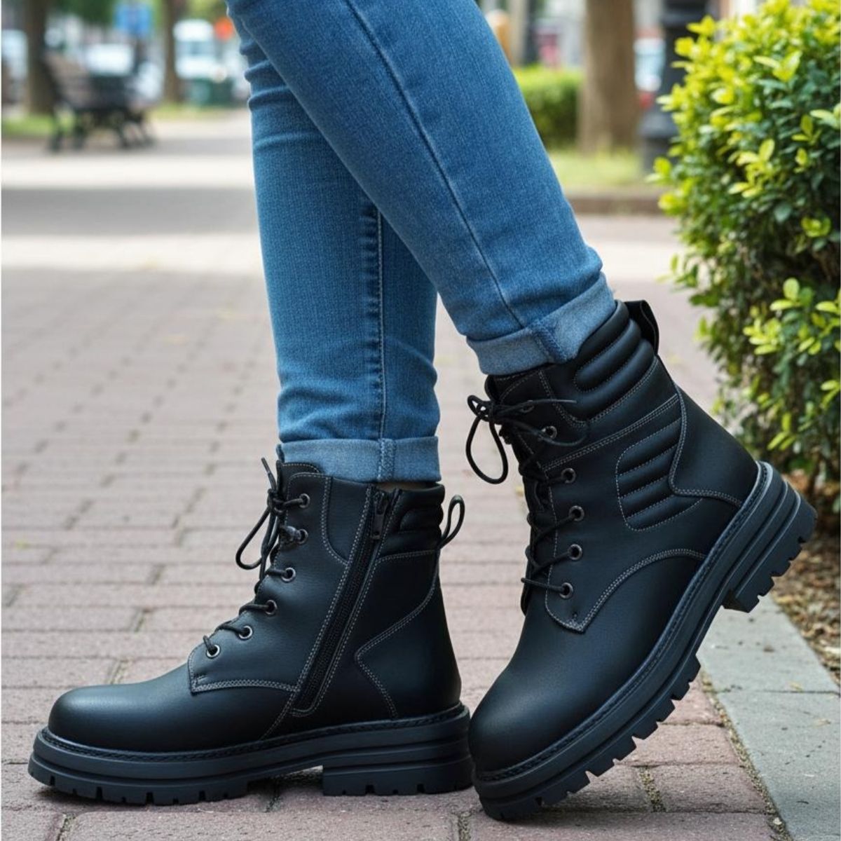 SNOOPY - Botin  para Dama  con Plataforma M486