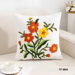 GENERICO - PACK / 2 FUNDAS PARA COJÍN BORDADOS