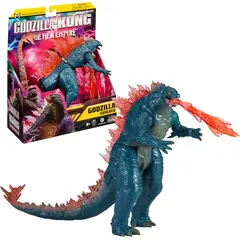PLAYMATES TOYS - Godzilla Vs Kong Juguete Articulado Evolved Monsterverse