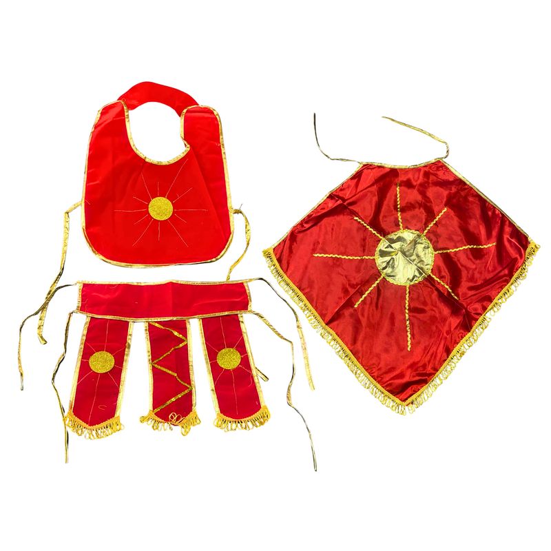 EKOL TACTICA MILITAR - Traje De Diablada Infantil La Tirana Niño Fiestas Patrias