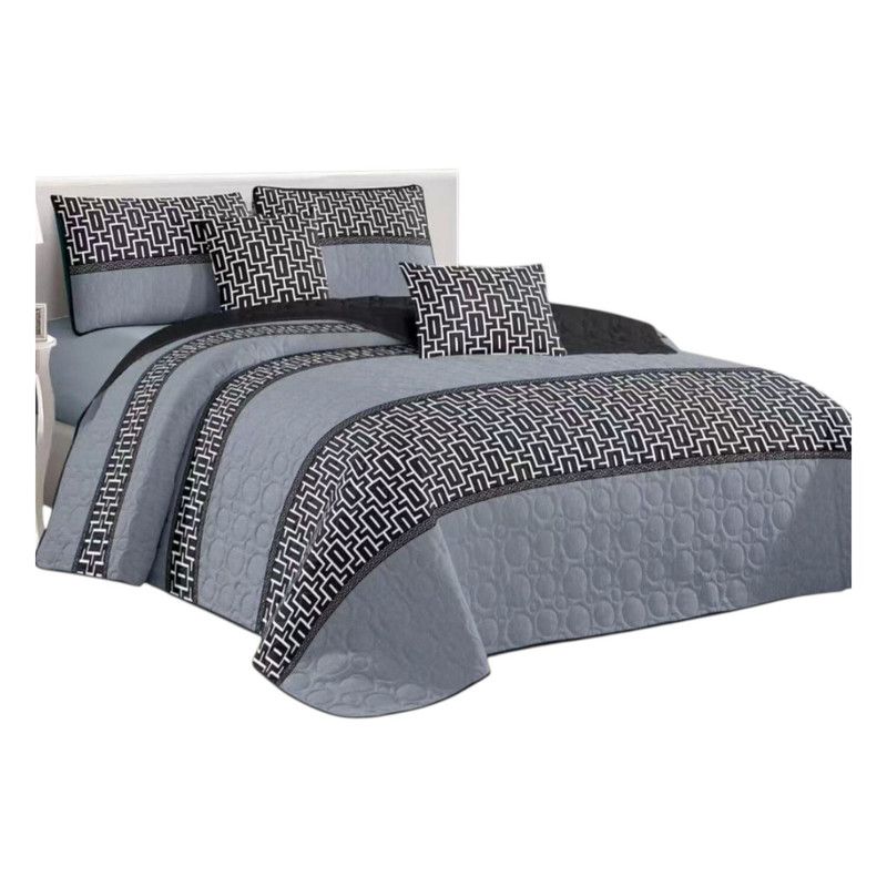 GENERICO - Cobertor De Verano 15 Plazas Quilt + 1 Funda Cubrecama 180x230cm