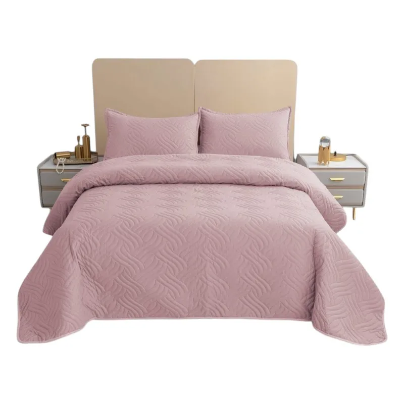 GENERICO - Cobertor De Verano 15 Plazas Quilt + 1 Funda Cubrecama 180x230cm